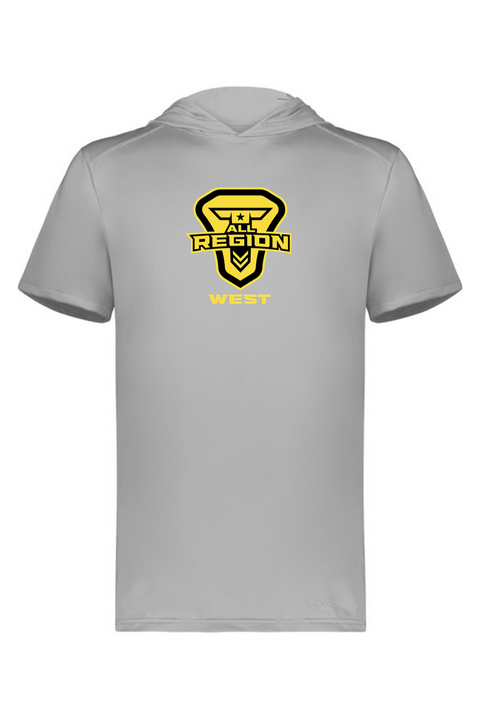 Holloway Adult Short Sleeve Hoodie Powered by Coolcore