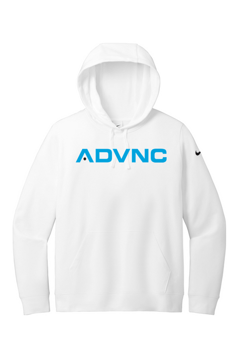 Nike Ladies Club Fleece Sleeve Swoosh Pullover Hoodie