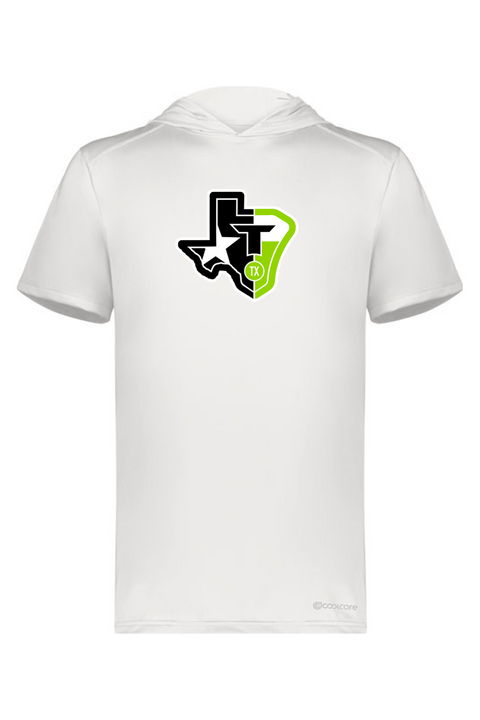 Holloway Adult Short Sleeve Hoodie Powered by Coolcore