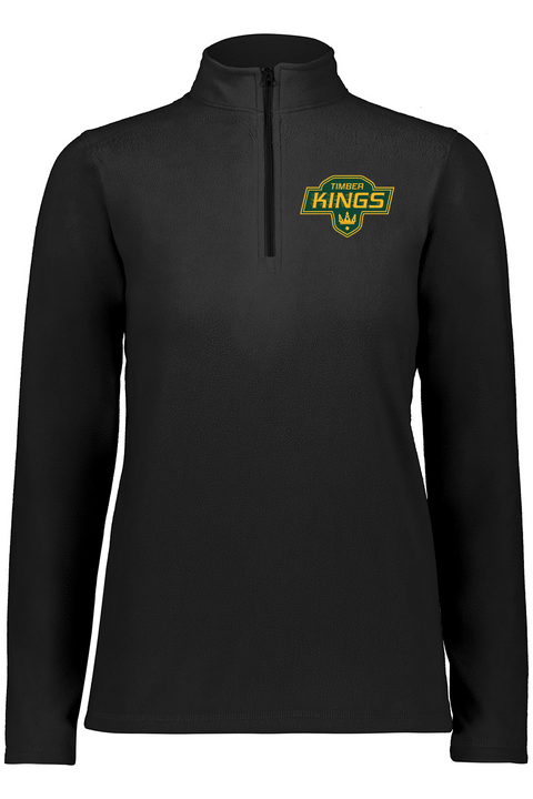 Augusta Sportswear Women's Eco Revive™ Micro-Lite Fleece Quarter-Zip Pullover
