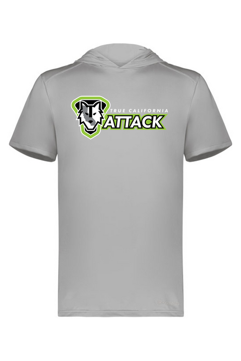 Holloway Adult Short Sleeve Hoodie Powered by Coolcore