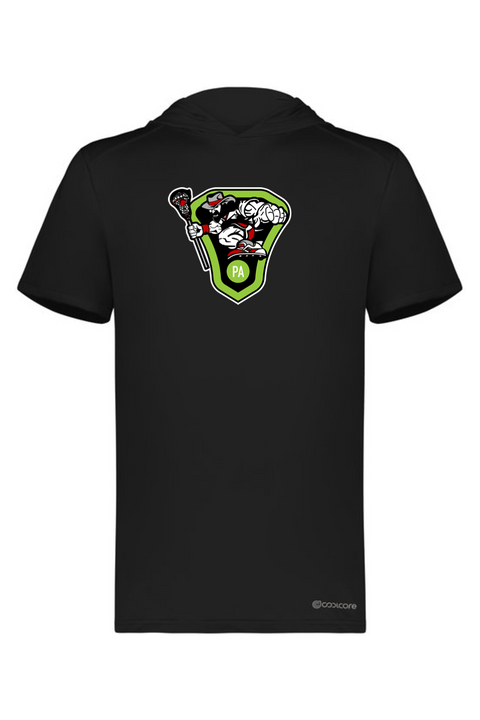 Holloway Adult Short Sleeve Hoodie Powered by Coolcore