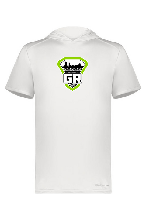 Holloway Adult Short Sleeve Hoodie Powered by Coolcore