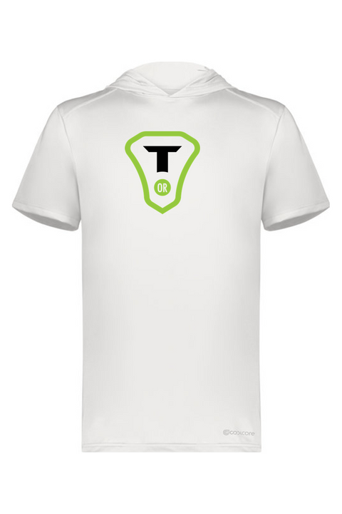 Holloway Adult Short Sleeve Hoodie Powered by Coolcore