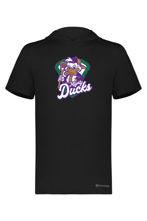 Holloway Adult Short Sleeve Hoodie Powered by Coolcore