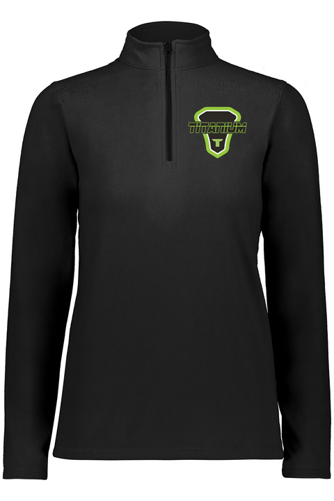 Augusta Sportswear Women's Eco Revive™ Micro-Lite Fleece Quarter-Zip Pullover