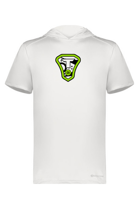 Holloway Adult Short Sleeve Hoodie Powered by Coolcore