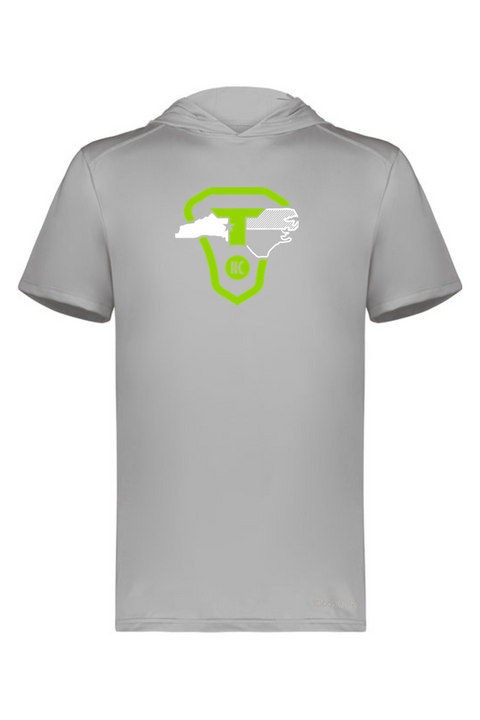 Holloway Adult Short Sleeve Hoodie Powered by Coolcore