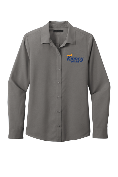 Port Authority Ladies Long Sleeve Performance Staff Shirt