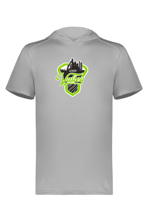 Holloway Adult Short Sleeve Hoodie Powered by Coolcore