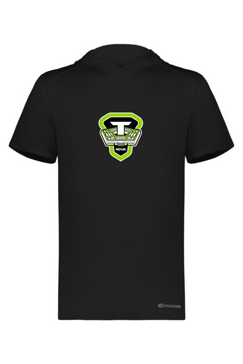 Holloway Adult Short Sleeve Hoodie Powered by Coolcore