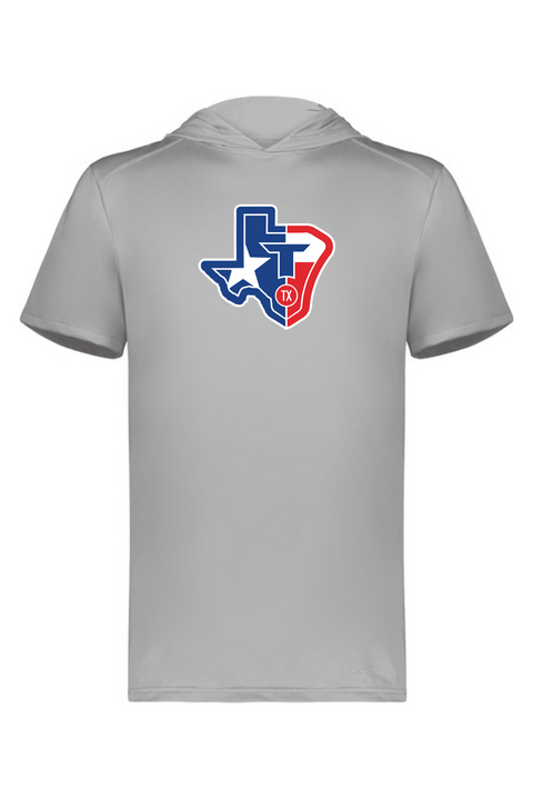 Holloway Adult Short Sleeve Hoodie Powered by Coolcore