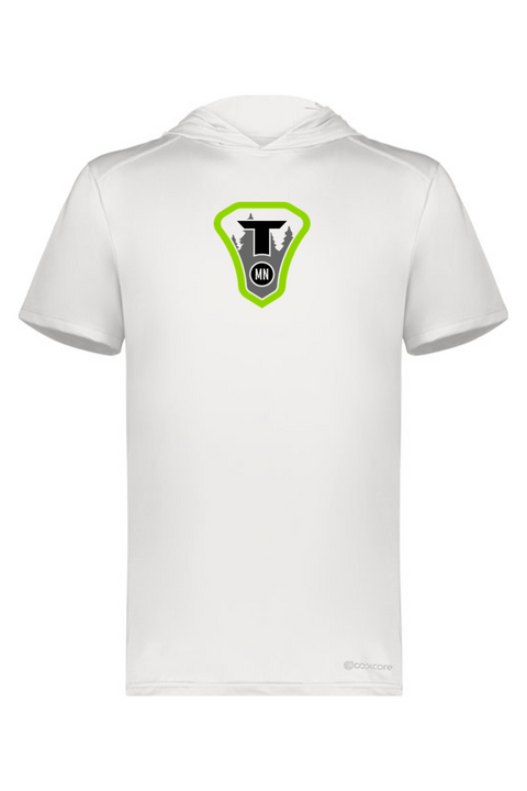 Holloway Adult Short Sleeve Hoodie Powered by Coolcore