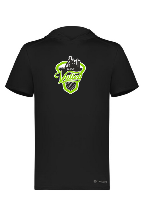 Holloway Adult Short Sleeve Hoodie Powered by Coolcore