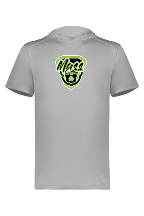 Holloway Adult Short Sleeve Hoodie Powered by Coolcore