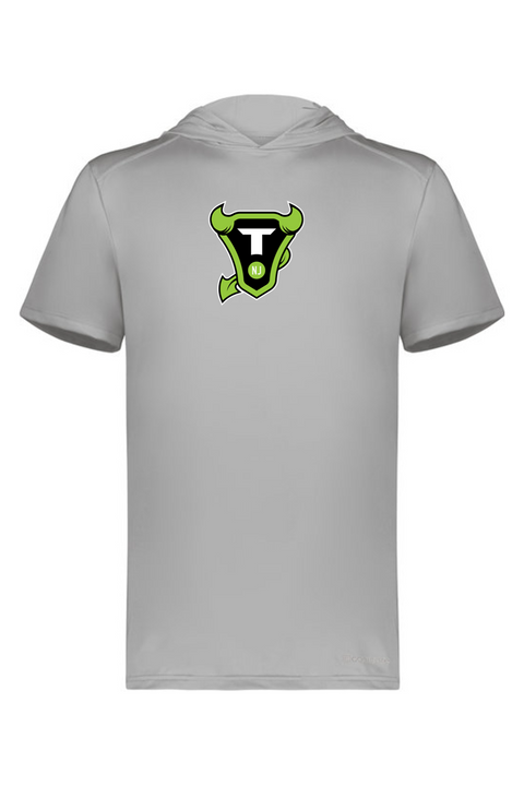 Holloway Adult Short Sleeve Hoodie Powered by Coolcore