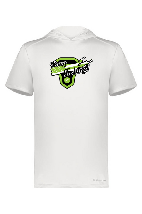 Holloway Adult Short Sleeve Hoodie Powered by Coolcore