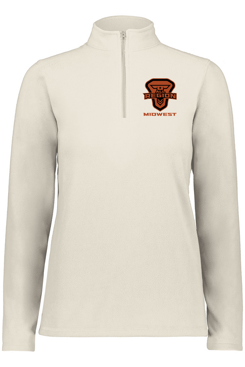 Augusta Sportswear Women's Eco Revive™ Micro-Lite Fleece Quarter-Zip Pullover