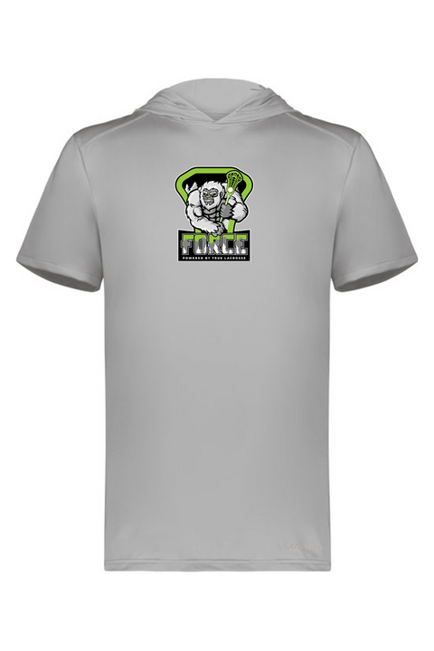 Holloway Adult Short Sleeve Hoodie Powered by Coolcore