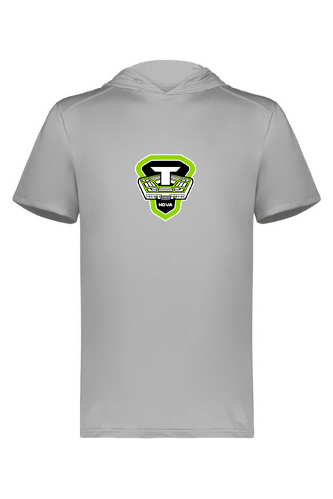 Holloway Adult Short Sleeve Hoodie Powered by Coolcore
