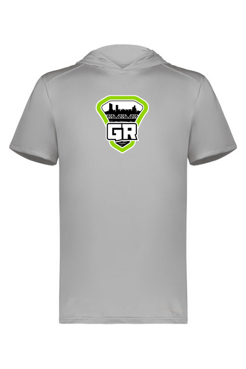 Holloway Adult Short Sleeve Hoodie Powered by Coolcore
