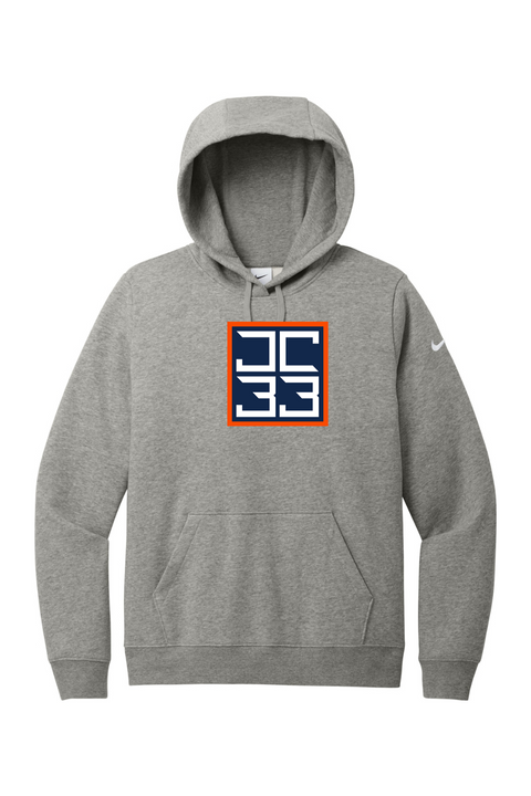 Nike Ladies Club Fleece Sleeve Swoosh Pullover Hoodie