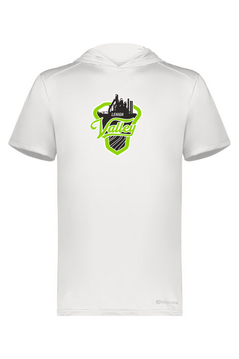 Holloway Adult Short Sleeve Hoodie Powered by Coolcore