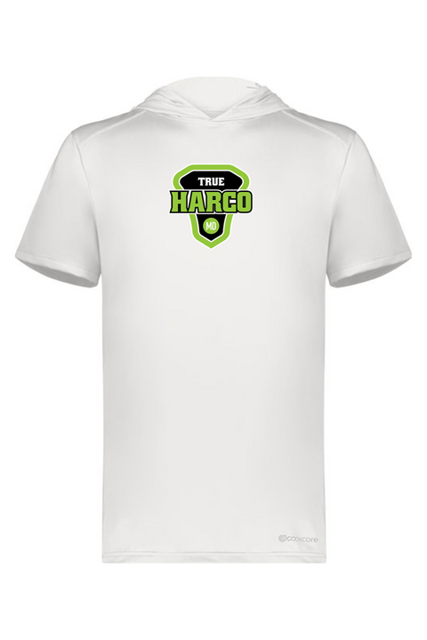 Holloway Adult Short Sleeve Hoodie Powered by Coolcore