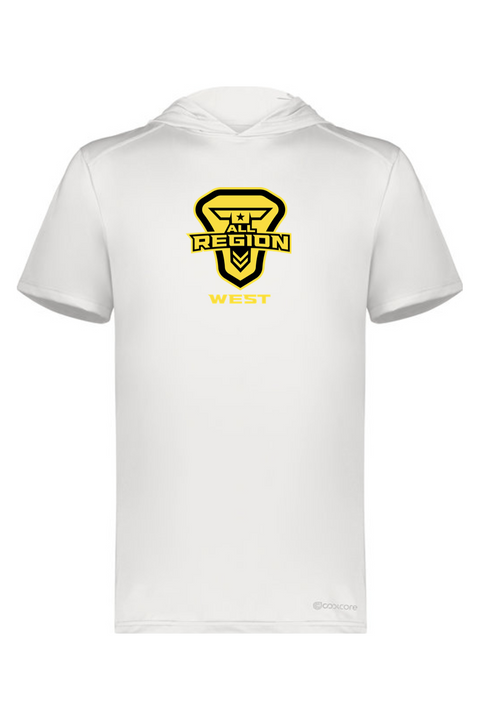 Holloway Adult Short Sleeve Hoodie Powered by Coolcore