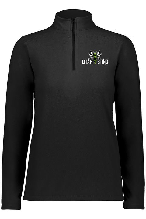 Augusta Sportswear Women's Eco Revive™ Micro-Lite Fleece Quarter-Zip Pullover