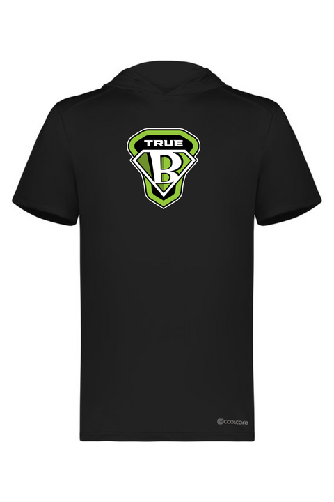 Holloway Adult Short Sleeve Hoodie Powered by Coolcore