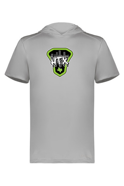 Holloway Adult Short Sleeve Hoodie Powered by Coolcore