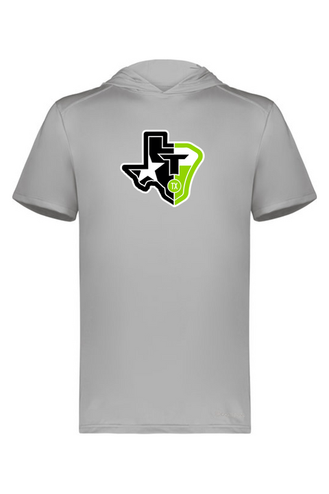 Holloway Adult Short Sleeve Hoodie Powered by Coolcore