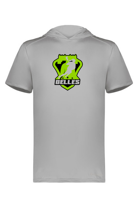 Holloway Adult Short Sleeve Hoodie Powered by Coolcore