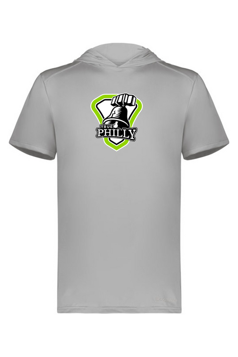 Holloway Adult Short Sleeve Hoodie Powered by Coolcore