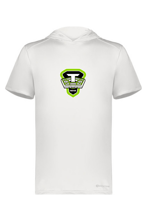 Holloway Adult Short Sleeve Hoodie Powered by Coolcore