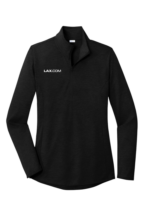 Sport-Tek Ladies PosiCharge Tri-Blend Wicking 1/4-Zip Pullover