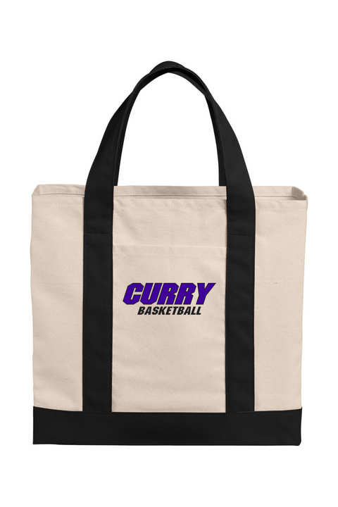 Port Authority Cotton Canvas Two-Tone Tote