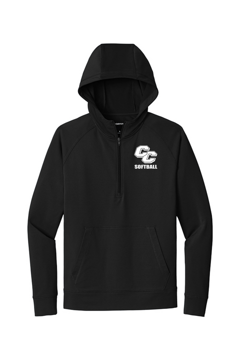 Sport-Tek Sport-Wick Stretch 1/2-Zip Hoodie