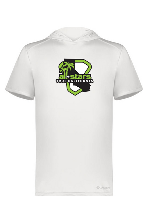 Holloway Adult Short Sleeve Hoodie Powered by Coolcore