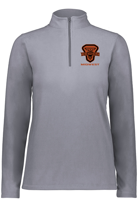 Augusta Sportswear Women's Eco Revive™ Micro-Lite Fleece Quarter-Zip Pullover