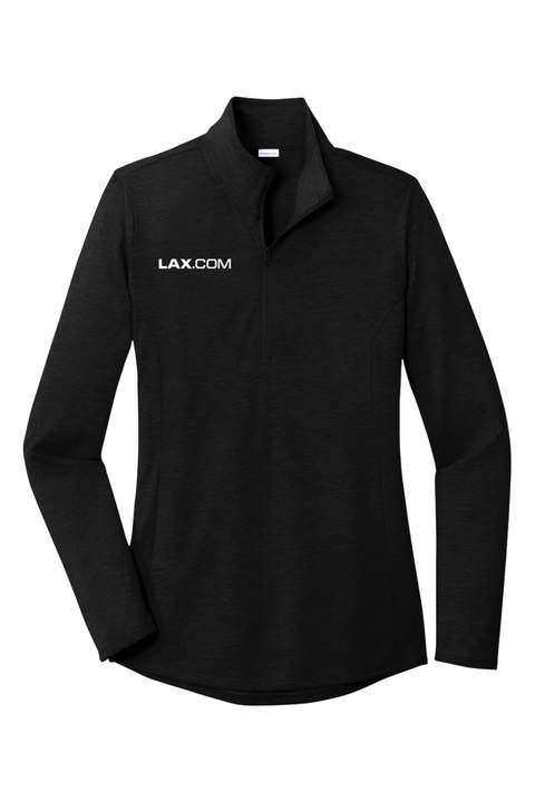 Sport-Tek Ladies PosiCharge Tri-Blend Wicking 1/4-Zip Pullover