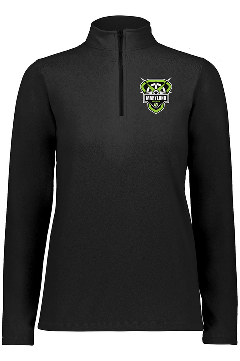 Augusta Sportswear Women's Eco Revive™ Micro-Lite Fleece Quarter-Zip Pullover