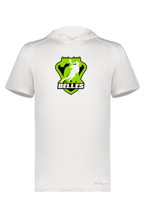 Holloway Adult Short Sleeve Hoodie Powered by Coolcore