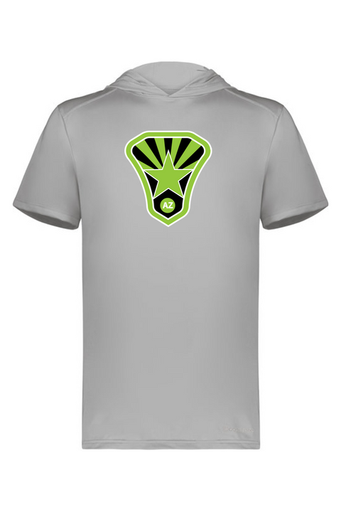 Holloway Adult Short Sleeve Hoodie Powered by Coolcore