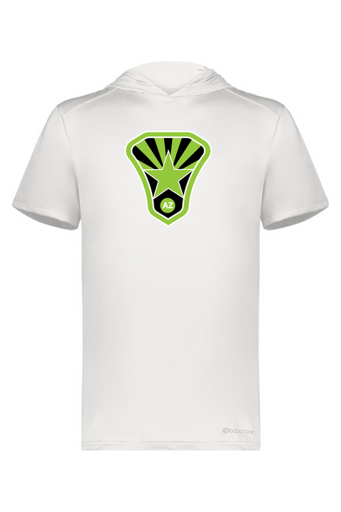 Holloway Adult Short Sleeve Hoodie Powered by Coolcore