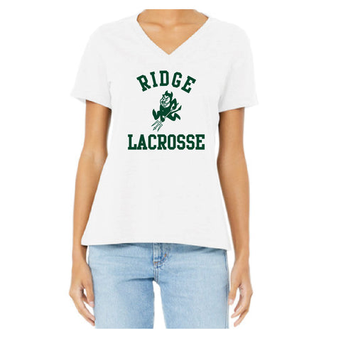 RHSBL Women's SS Cotton V-Neck Tee