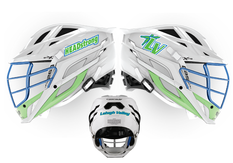 HLLV Custom Cascade XRS YOUTH Helmet + Decals