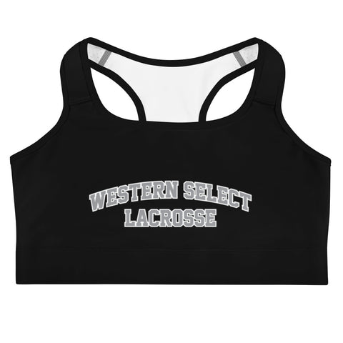 WL Text Sports bra