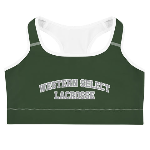 WL Text Sports bra